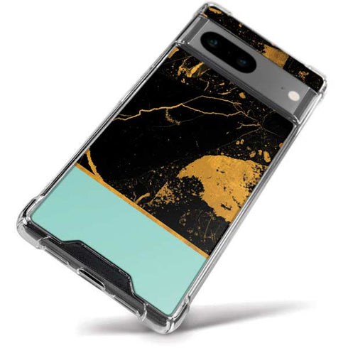 Chunky Marble Google Pixel 8a Clear Case